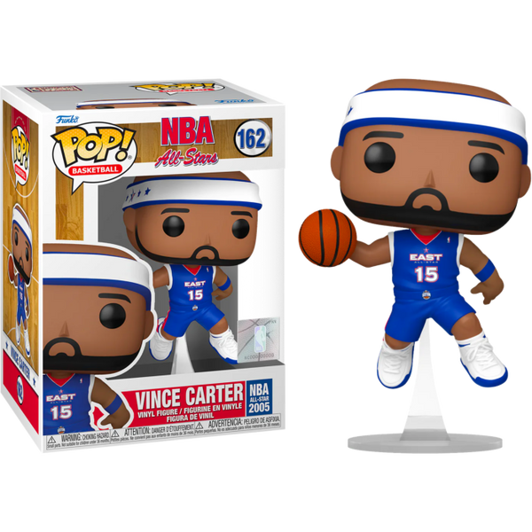 Funko Pop! NBA Basketball - Vince Carter All-Stars (2005) #162 - Pop Basement