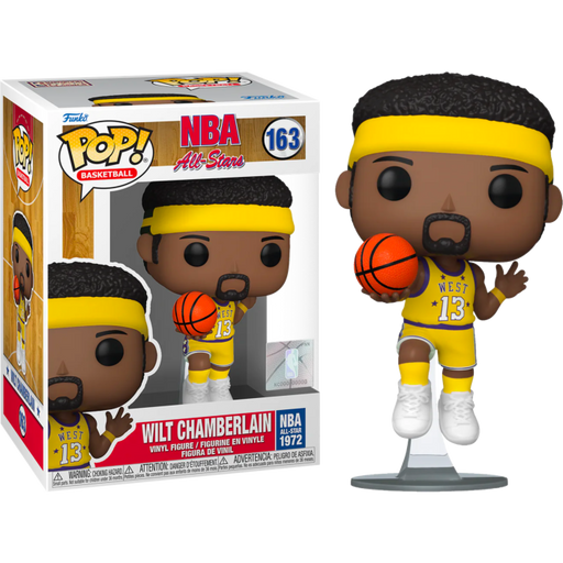 Funko Pop! NBA Basketball - Wilt Chamberlain All-Stars (1973) #163 - Pop Basement