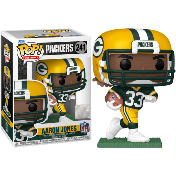 Funko Pop! NFL Football - Aaron Jones Packers #241 - Pop Basement