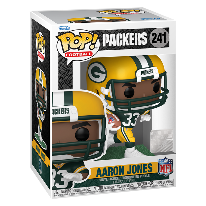 Funko Pop! NFL Football - Aaron Jones Packers #241 - Pop Basement