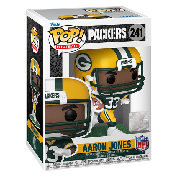 Funko Pop! NFL Football - Aaron Jones Packers #241 - Pop Basement