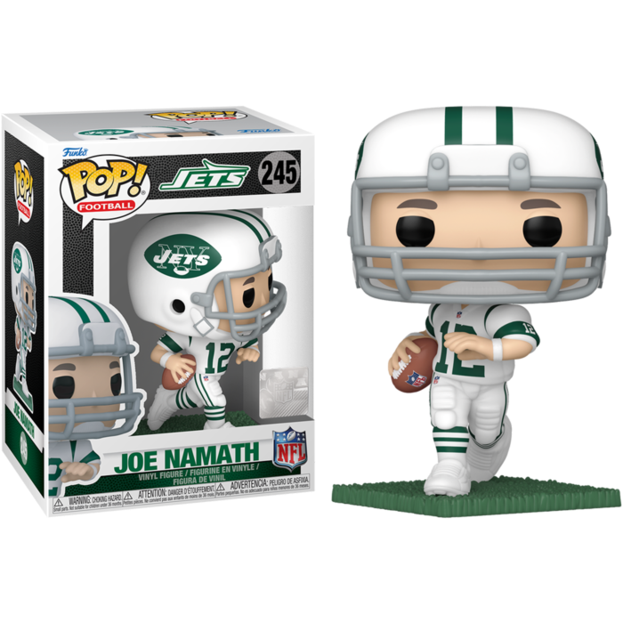 Funko Pop! NFL Football - Joe Namath New York Jets #245 - Pop Basement