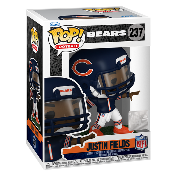 Funko Pop! NFL Football - Justin Fields Bears #237 - Pop Basement