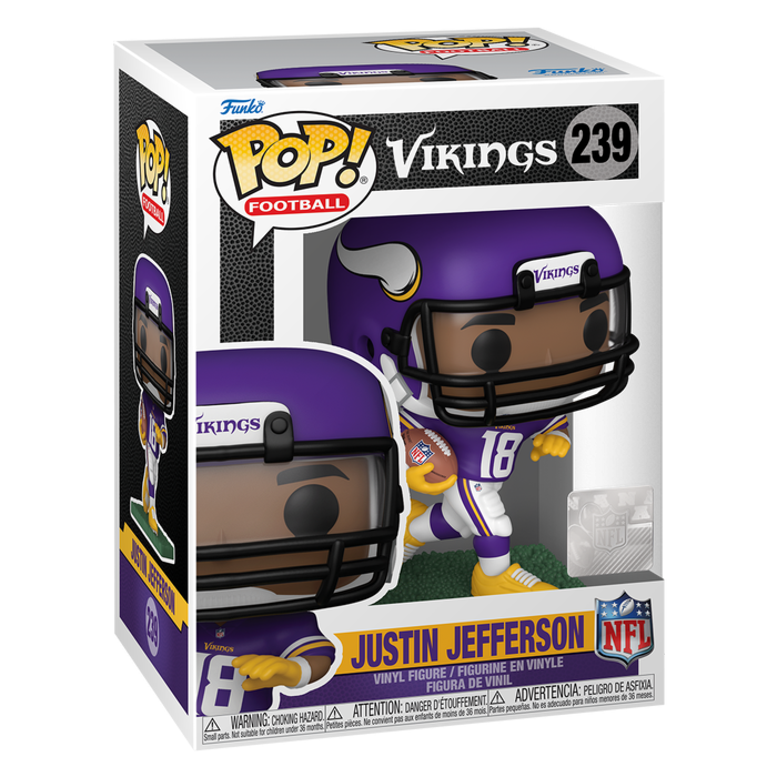 Funko Pop! NFL Football - Justin Jefferson Vikings #239 - Pop Basement