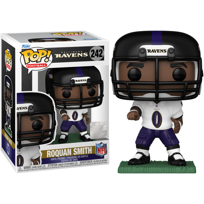 Funko Pop! NFL Football - Roquan Smith Ravens #242 - Pop Basement