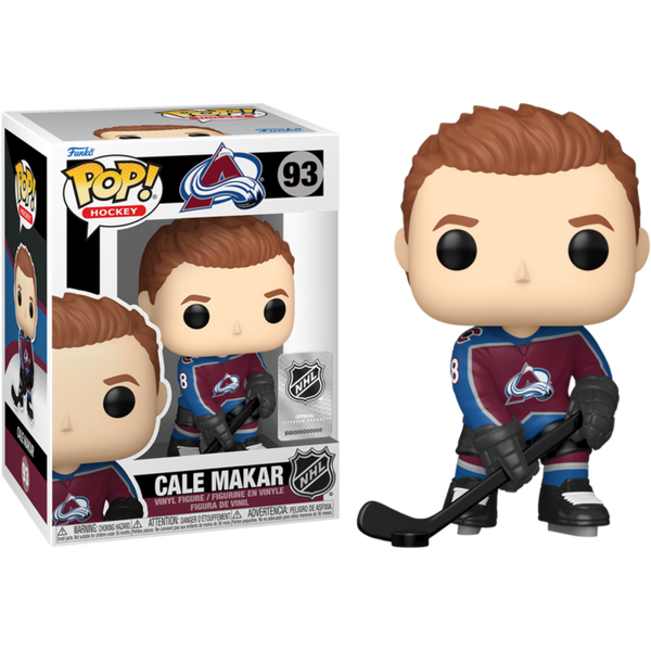 Funko Pop! NHL Hockey - Cale Makar Colorado Avalanche #93 - Pop Basement
