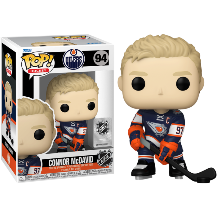 Funko Pop! NHL Hockey - Connor McDavid Edmonton Oilers #94 - Pop Basement