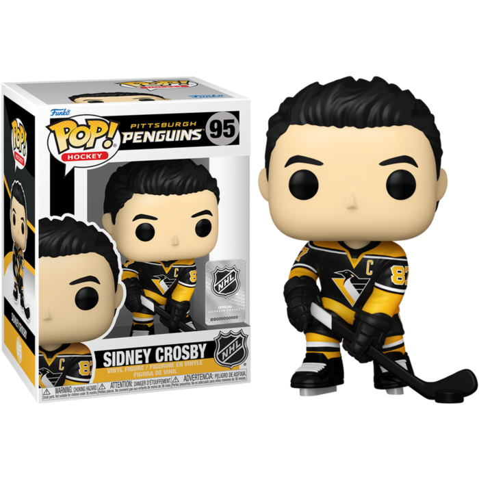 Funko Pop! NHL Hockey - Sidney Crosby Pittsburgh Penguins #95 - Pop Basement