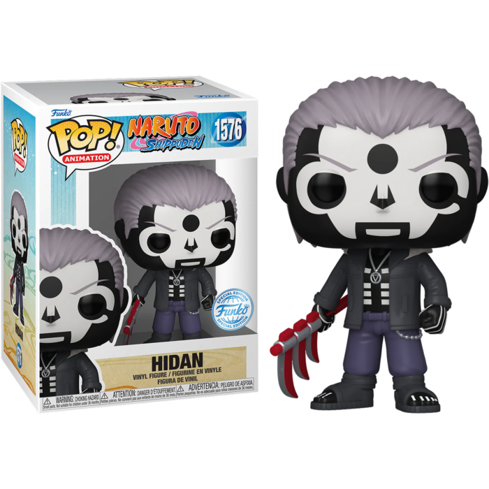 Funko Pop! Naruto Shippuden - Hidan with Jacket #1576 - Pop Basement