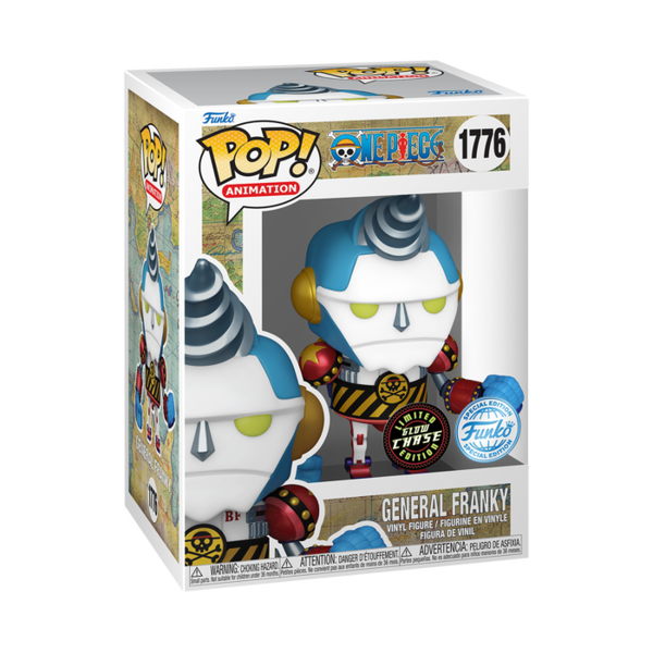 Funko Pop! One Piece - General Franky #1776 - Chase Chance - Pop Basement