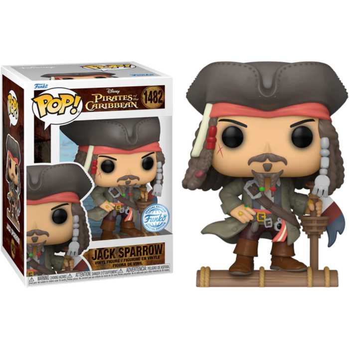 Funko Pop! Pirates of the Caribbean - Jack Sparrow #1482 - Pop Basement