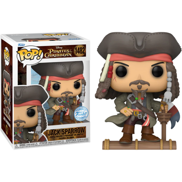 Funko Pop! Pirates of the Caribbean - Jack Sparrow #1482 - Pop Basement