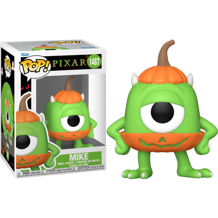 Funko Pop! Pixar - Halloween - Mike Wazowski #1487 - Pop Basement