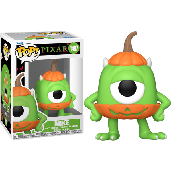 Funko Pop! Pixar - Halloween - Mike Wazowski #1487 - Pop Basement