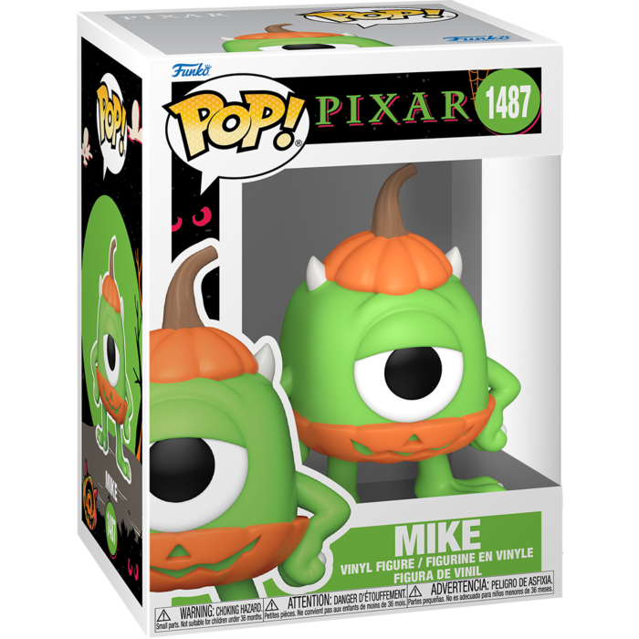 Funko Pop! Pixar - Halloween - Mike Wazowski #1487 - Pop Basement