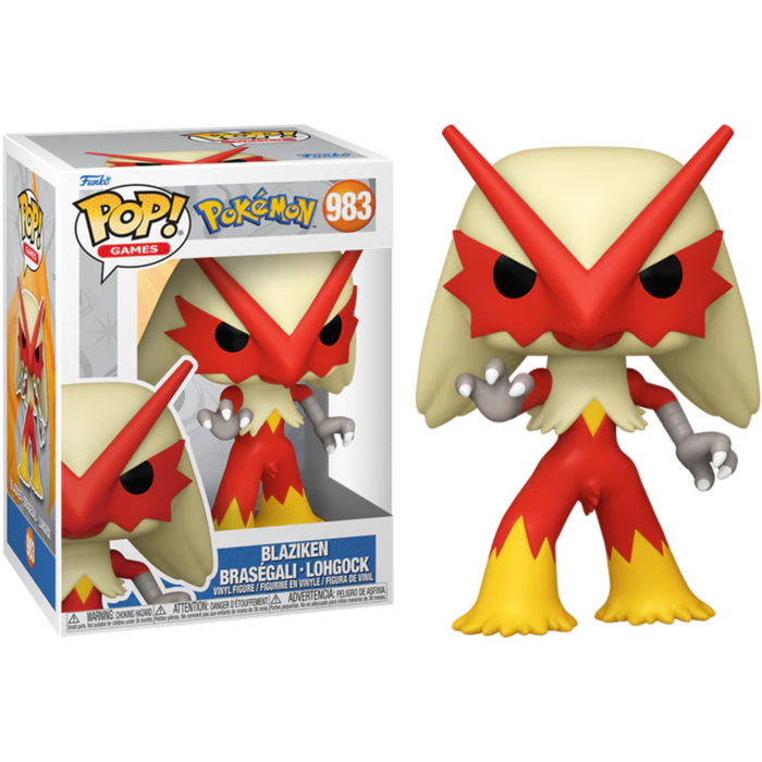 Funko Pop! Pokemon - Blaziken #983 - Pop Basement