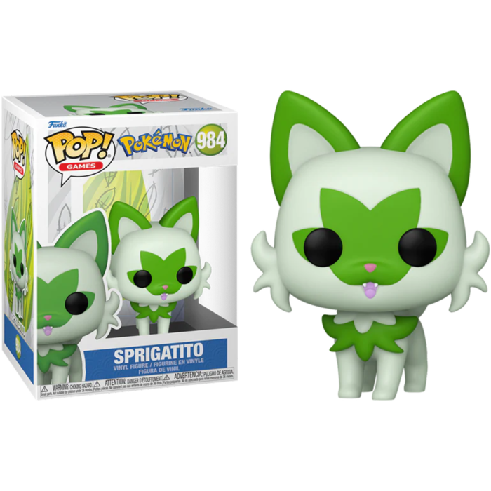 Funko Pop! Pokemon - Sprigatito #984 - Pop Basement