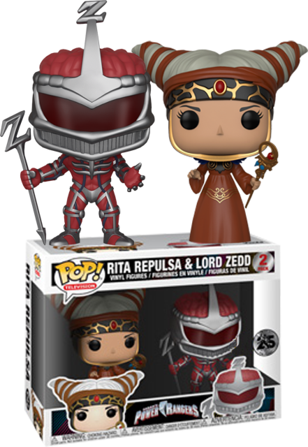 Funko Pop! Power Rangers - Rita Repulsa & Lord Zedd - 2 Pack - Pop Basement