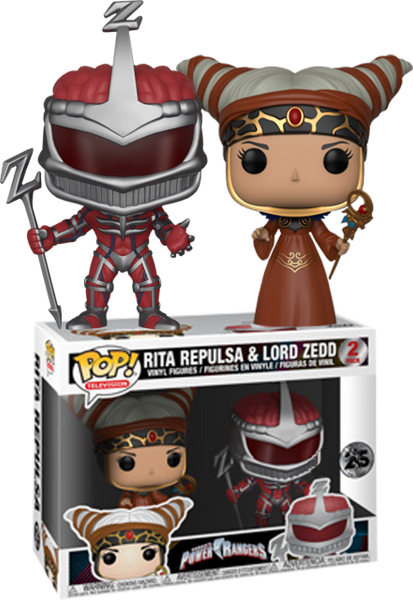 Funko Pop! Power Rangers - Rita Repulsa & Lord Zedd - 2 Pack - Pop Basement