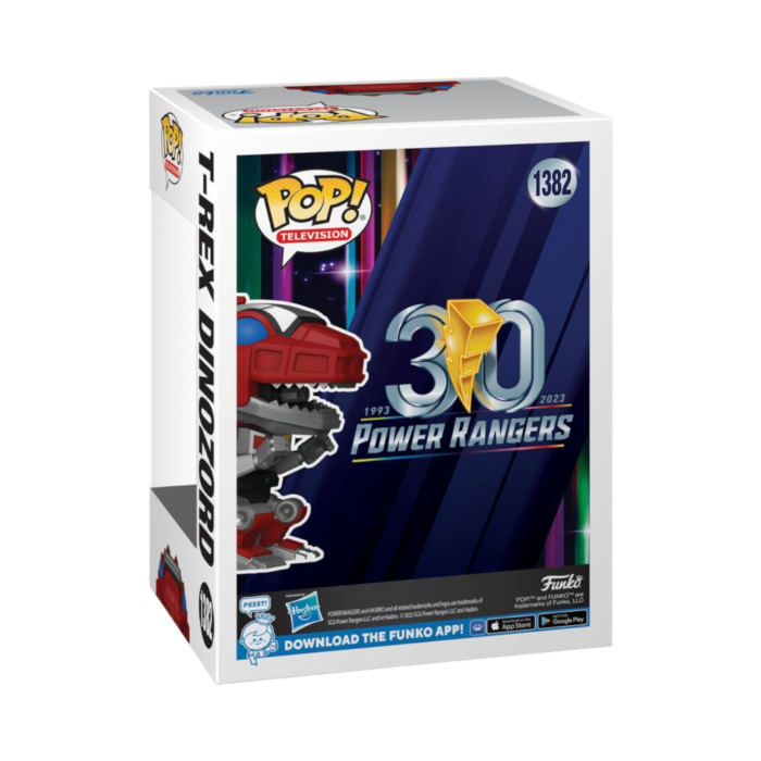 Funko Pop! Power Rangers - T-Rex Dinozord 30th Anniversary #1382 - Pop Basement