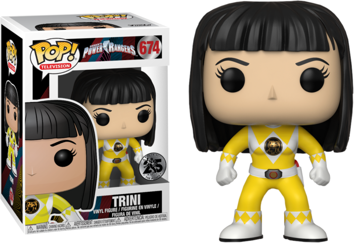 Funko Pop! Power Rangers - Trini Unmasked Yellow Ranger #674 - Pop Basement