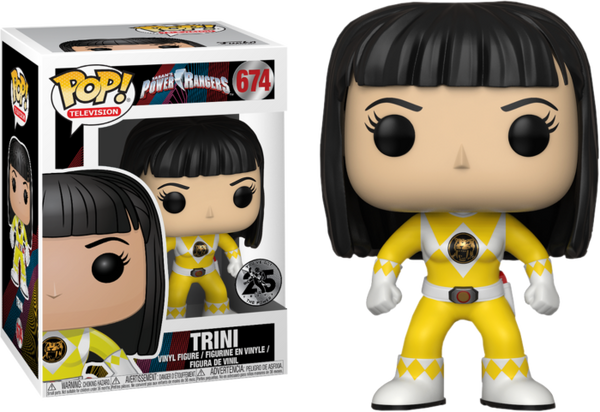 Funko Pop! Power Rangers - Trini Unmasked Yellow Ranger #674 - Pop Basement