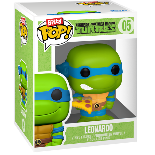 Funko Pop! Rides - Teenage Mutant Ninja Turtles - Leonardo and Turtle Van Bitty #05 - Pop Basement