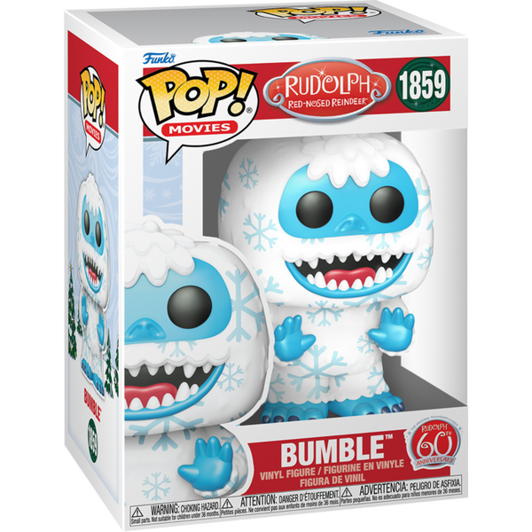 Funko Pop! Rudolph the Red-Nosed Reindeer (1964) - Bumble 60th Anniversary #1859 - Pop Basement