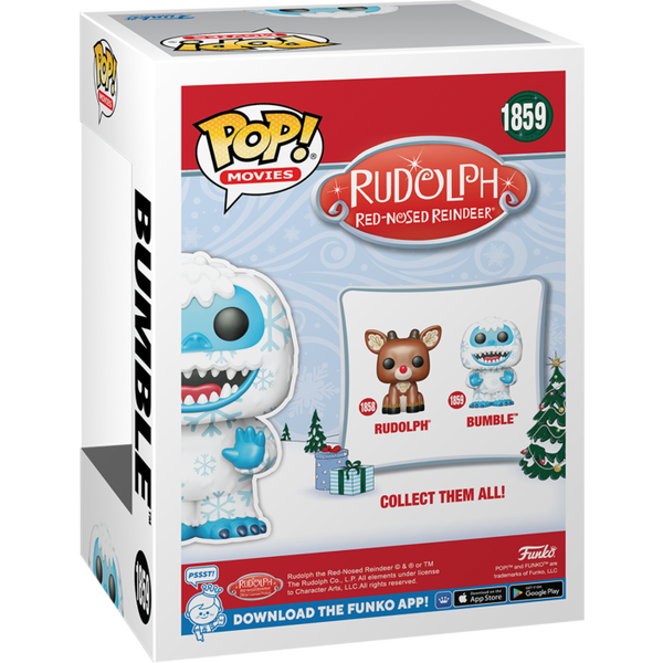 Funko Pop! Rudolph the Red-Nosed Reindeer (1964) - Bumble 60th Anniversary #1859 - Pop Basement