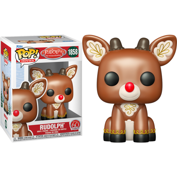 Funko Pop! Rudolph the Red-Nosed Reindeer (1964) - Rudolph 60th Anniversary #1858 - Pop Basement