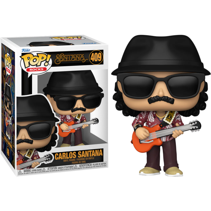 Funko Pop! Santana - Carlos Santana #409 - Pop Basement