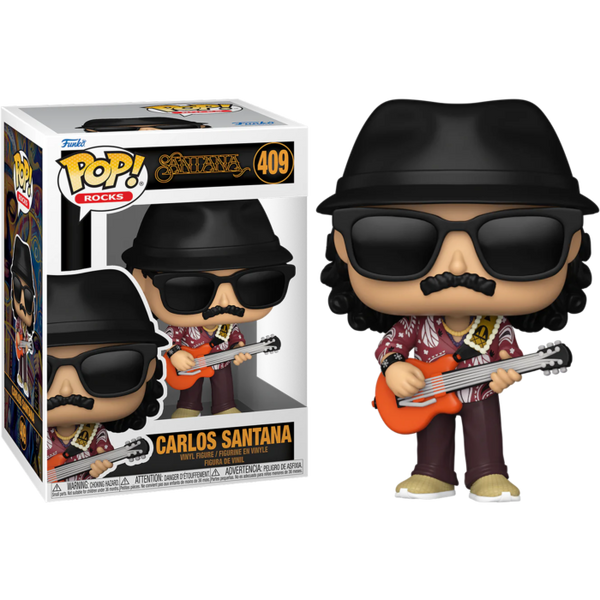 Funko Pop! Santana - Carlos Santana #409 - Pop Basement