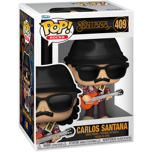 Funko Pop! Santana - Carlos Santana #409 - Pop Basement