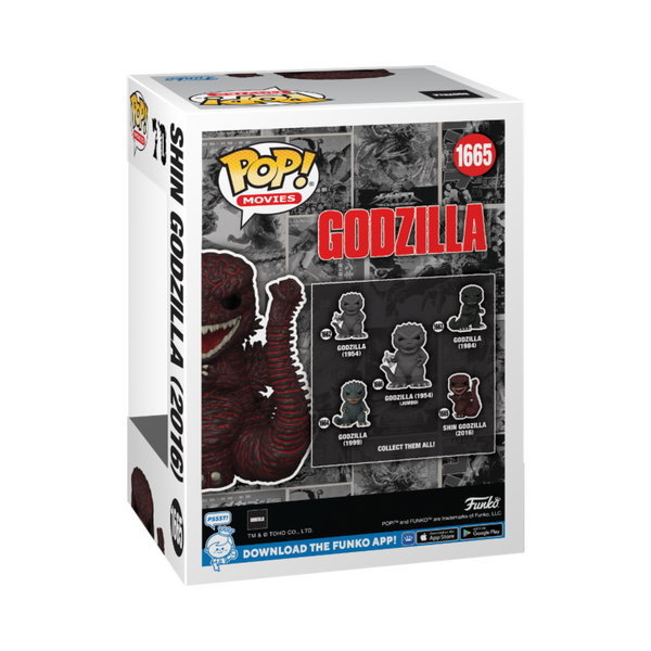 Funko Pop! Shin Godzilla (2016) - Shin Godzilla 70th Anniversary #1665 - Pop Basement