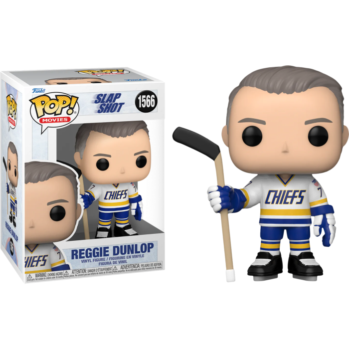 Funko Pop! Slap Shot - Reggie Dunlop #1566 - Pop Basement