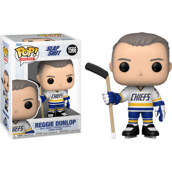 Funko Pop! Slap Shot - Reggie Dunlop #1566 - Pop Basement