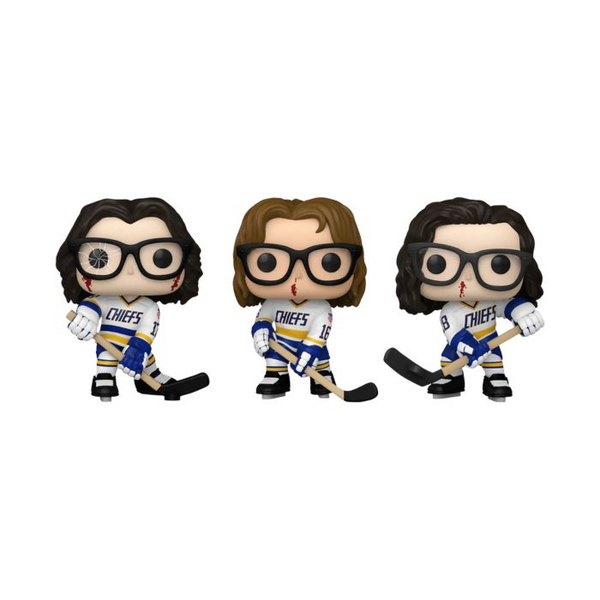 Funko Pop! Slap Shot - The Hanson Brothers - 3-Pack - Pop Basement