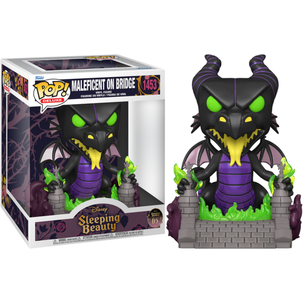 Funko Pop! Sleeping Beauty - 65th Anniversary - Maleficent on Bridge Deluxe #1453 - Pop Basement