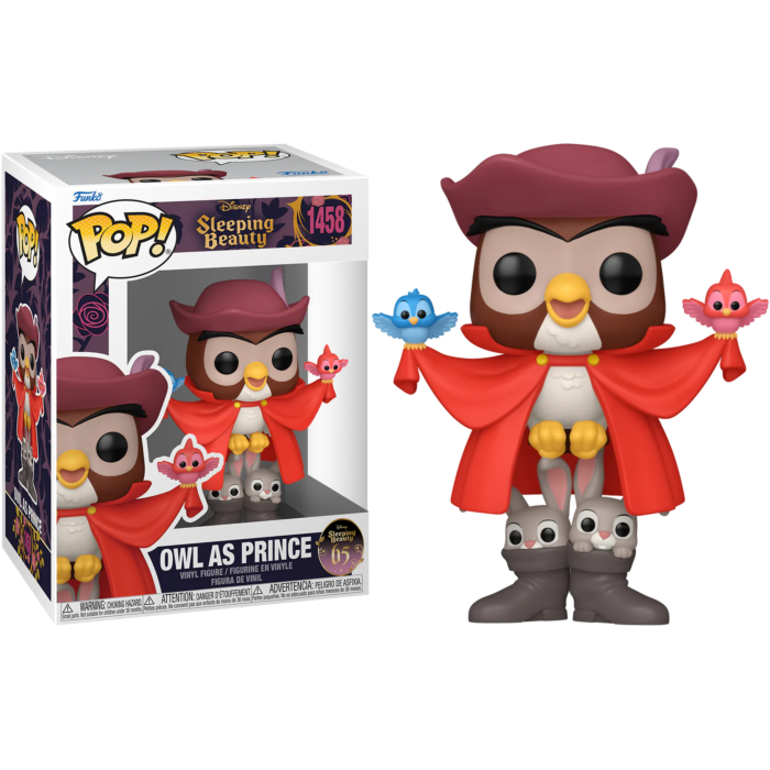 Funko Pop! Sleeping Beauty - 65th Anniversary - Owl as Prince #1458 - Pop Basement