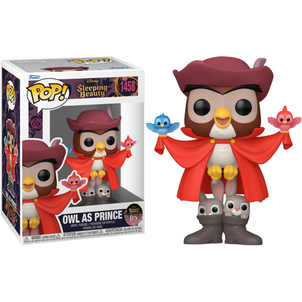 Funko Pop! Sleeping Beauty - 65th Anniversary - Owl as Prince #1458 - Pop Basement