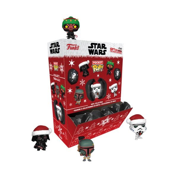 Funko Pop! Star Wars - Holiday - Christmas Coal Pocket - (Display of 12 Units) - Pop Basement