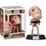 Funko Pop! Star Wars Episode I - The Phantom Menace - B1 Battle Droid 25th Anniversary #703 - Pop Basement