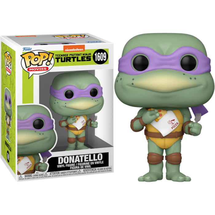 Funko Pop! Teenage Mutant Ninja Turtles - Donatello with Pizza #1609 - Pop Basement