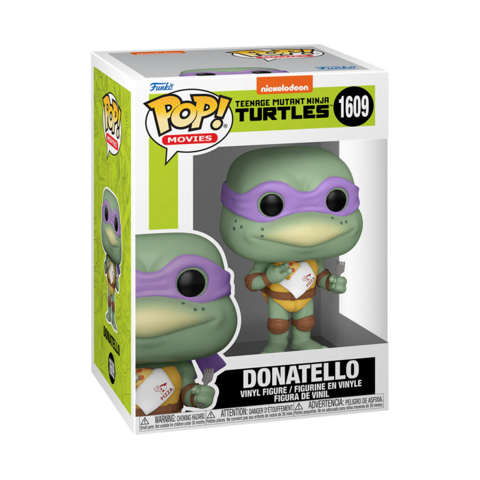 Funko Pop! Teenage Mutant Ninja Turtles - Donatello with Pizza #1609 - Pop Basement