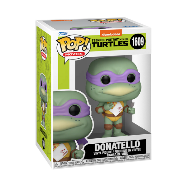 Funko Pop! Teenage Mutant Ninja Turtles - Donatello with Pizza #1609 - Pop Basement