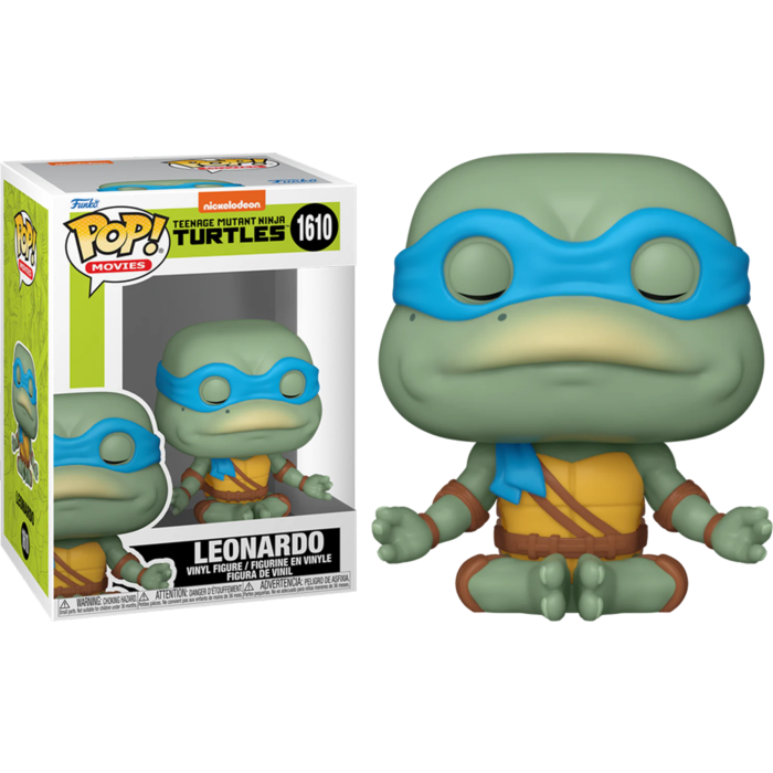 Funko Pop! Teenage Mutant Ninja Turtles - Leonardo Meditating #1610 - Pop Basement