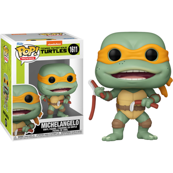 Funko Pop! Teenage Mutant Ninja Turtles - Michelangelo with Sausage Nunchucks #1611 - Pop Basement