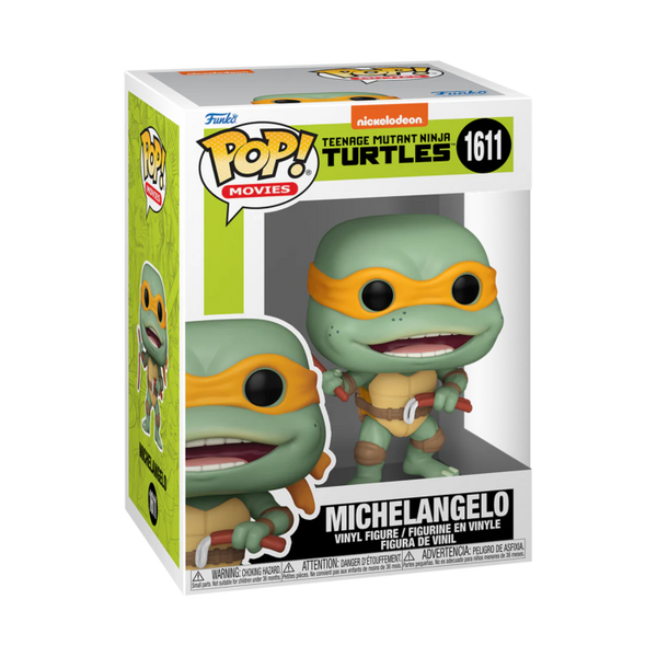 Funko Pop! Teenage Mutant Ninja Turtles - Michelangelo with Sausage Nunchucks #1611 - Pop Basement