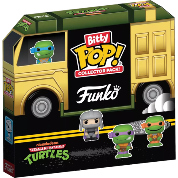 Funko Pop! Teenage Mutant Ninja Turtles - Party Wagon Bitty - 12-Pack - Pop Basement