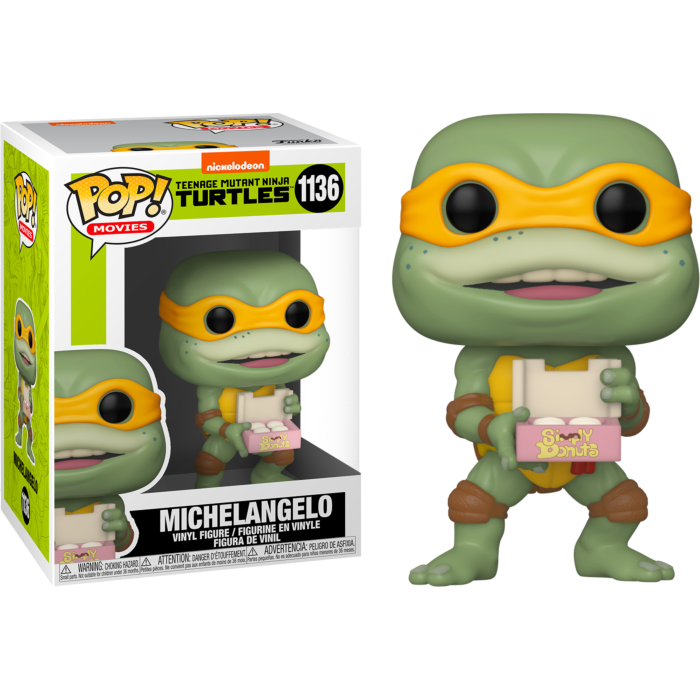 Funko Pop! Teenage Mutant Ninja Turtles II - The Secret of the Ooze - Michelangelo #1136 - Pop Basement